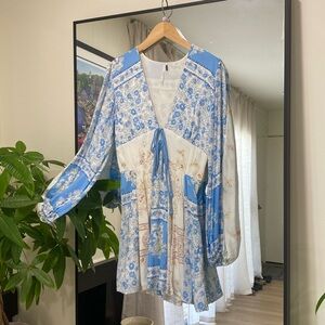 Free People Long Sleeve Summer Dress size S
